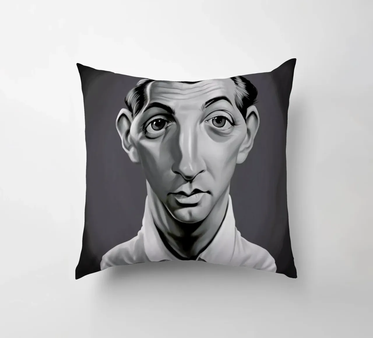 Robert Mitchum cuscino da Rob Art | Illustration