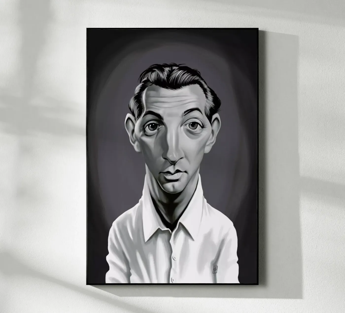 Robert Mitchum Acryl-Glas von Rob Art | Illustration