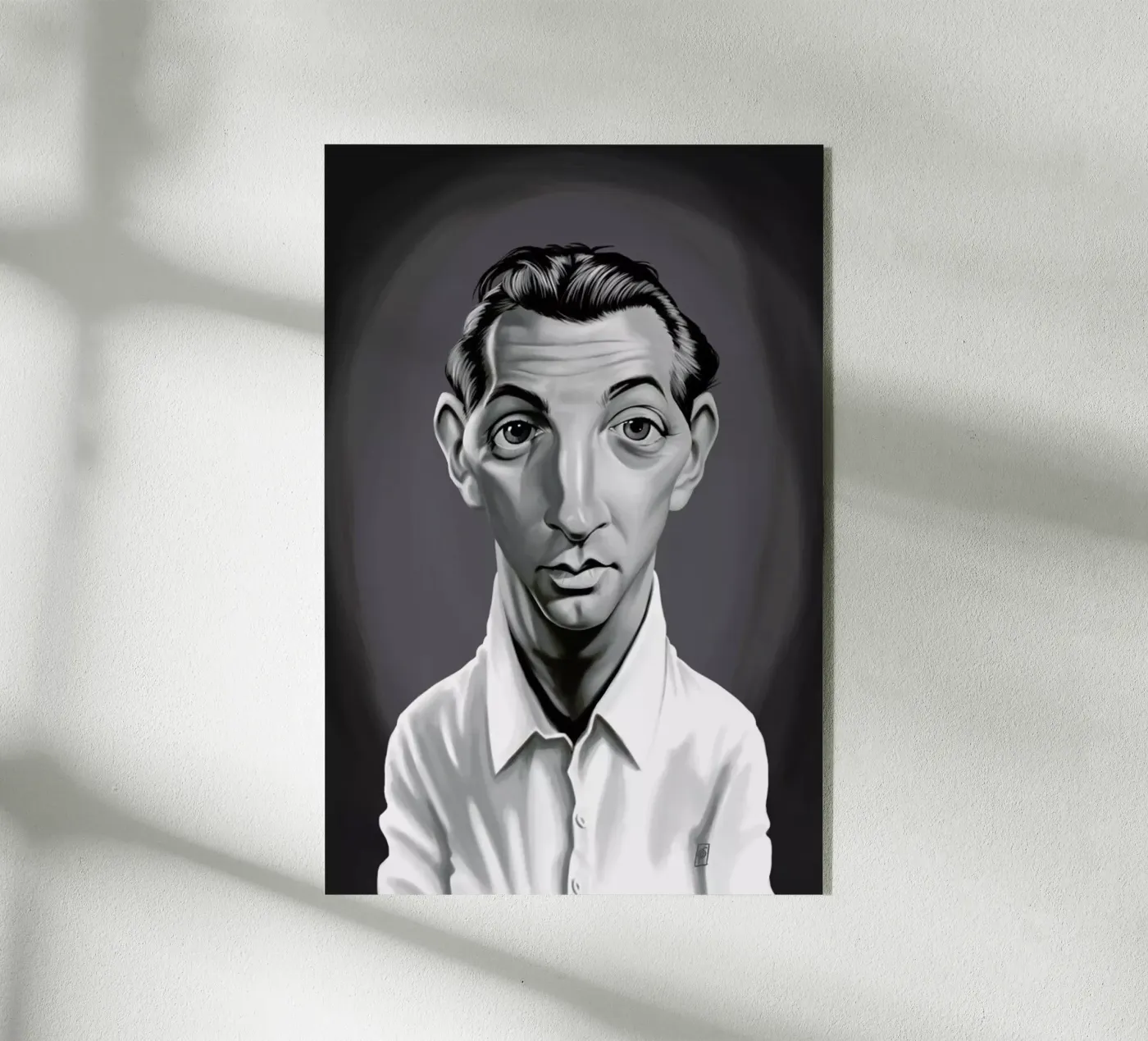 Robert Mitchum Acryl-Glas von Rob Art | Illustration