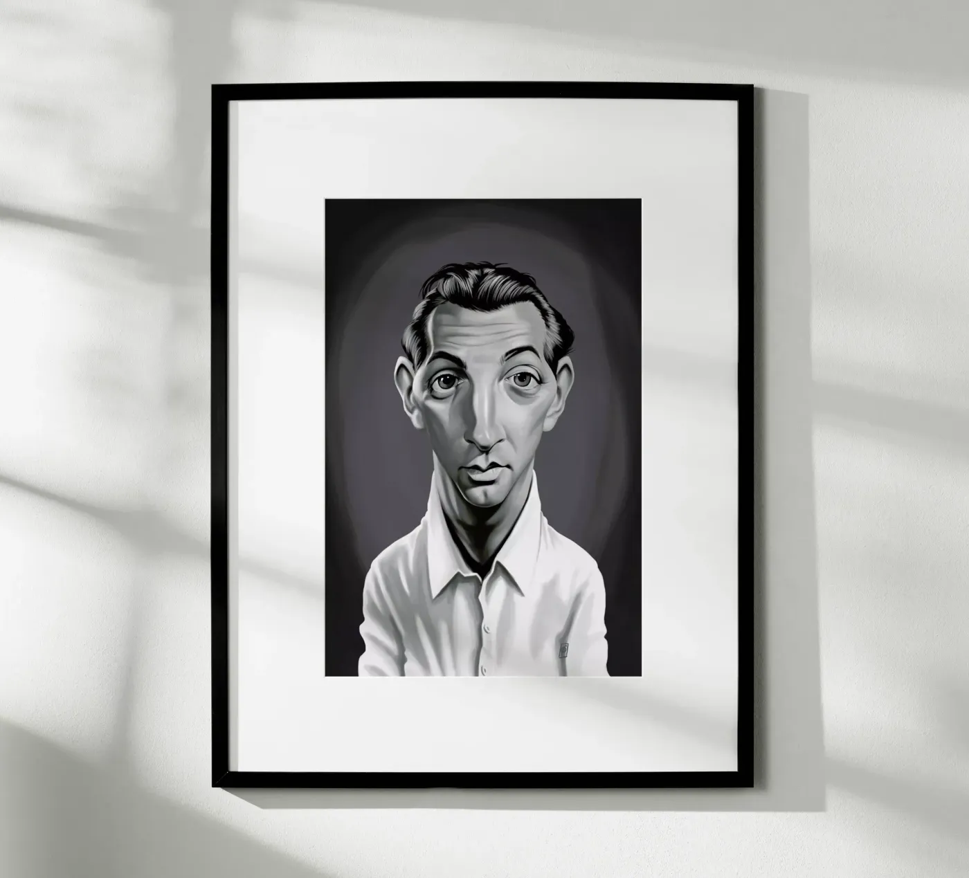 Robert Mitchum poster da Rob Art | Illustration