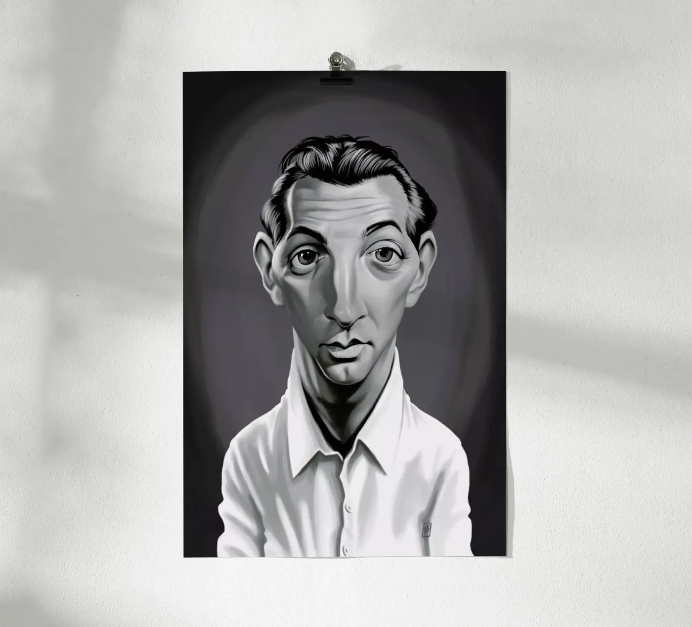 Robert Mitchum poster da Rob Art | Illustration