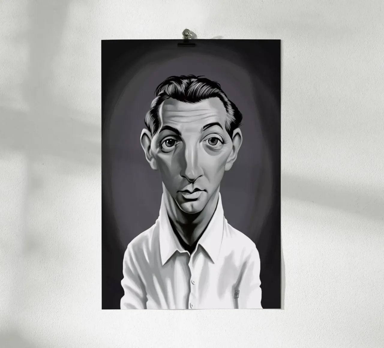 Robert Mitchum poster da Rob Art | Illustration