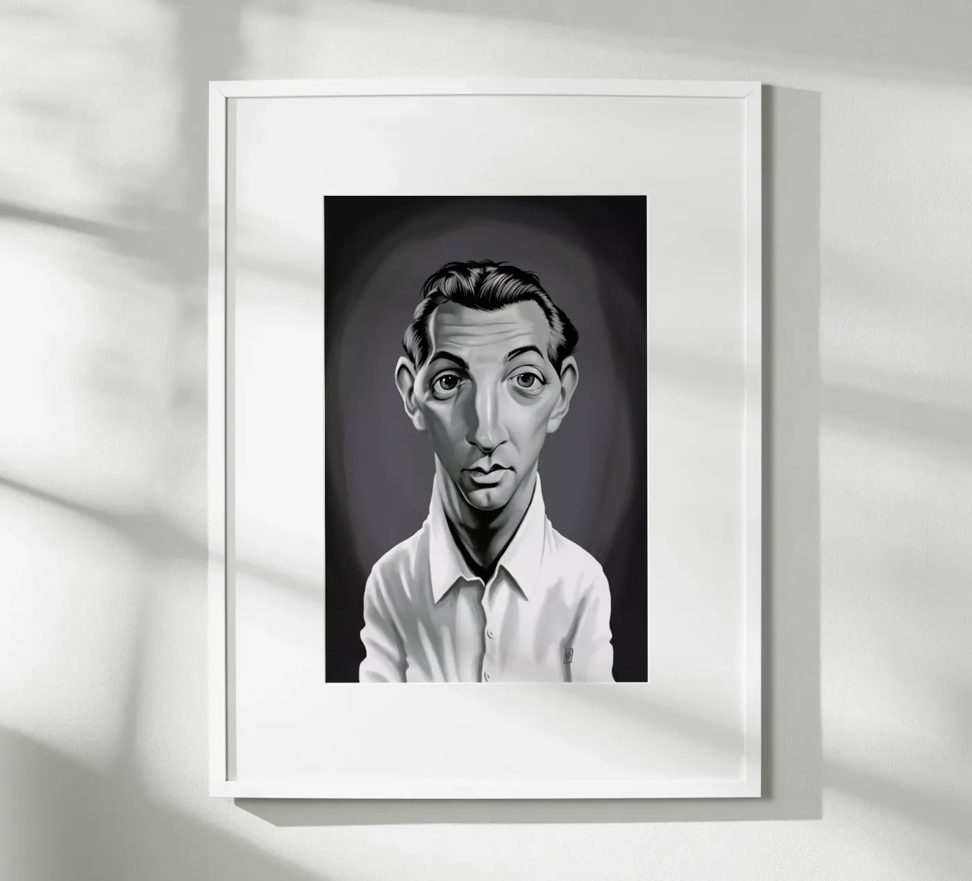 Robert Mitchum poster da Rob Art | Illustration