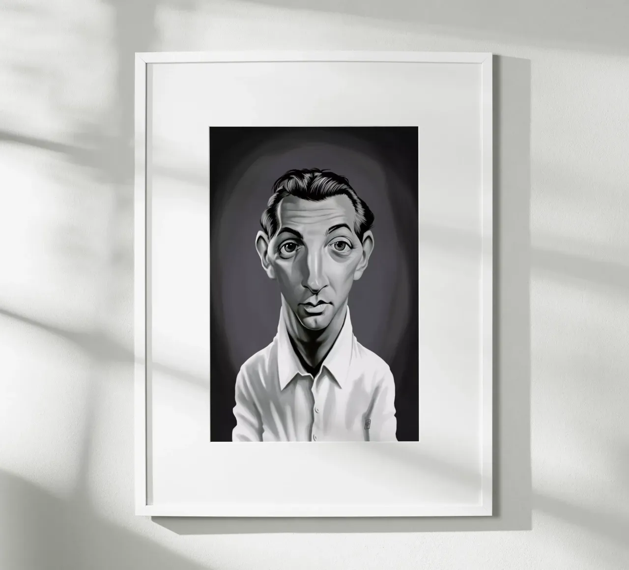 Robert Mitchum poster da Rob Art | Illustration