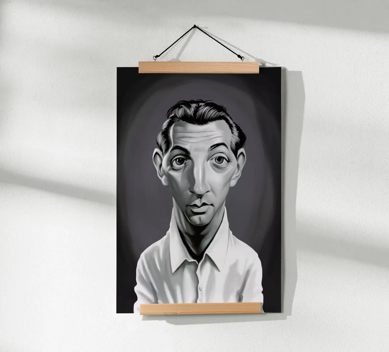 Robert Mitchum poster da Rob Art | Illustration