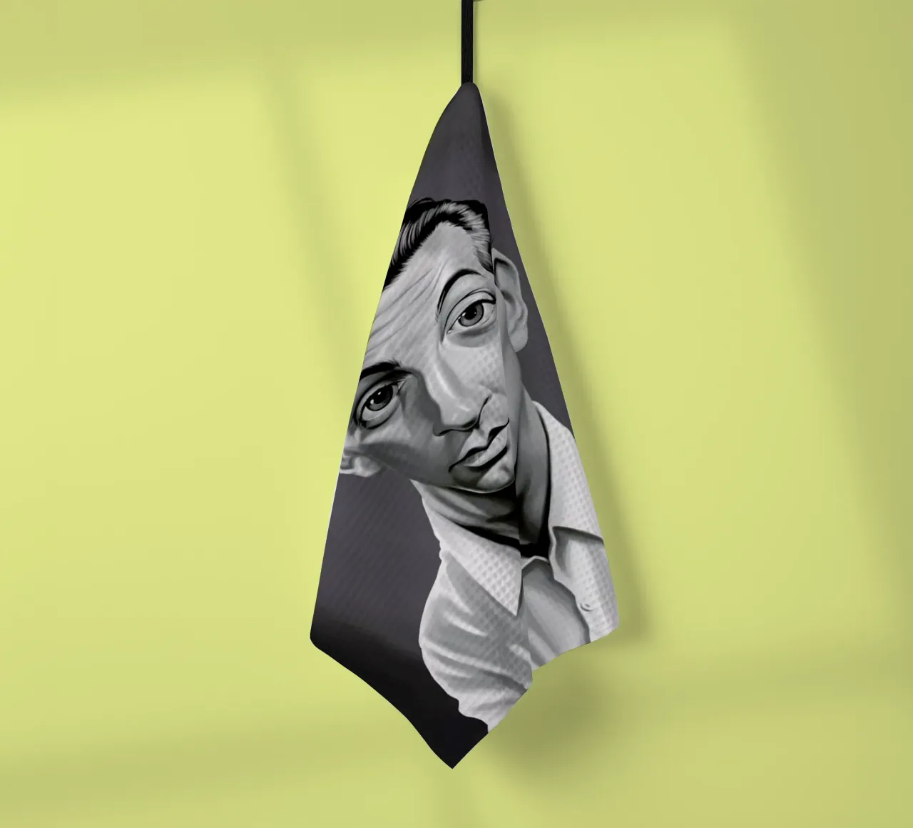 Robert Mitchum canovaccio da cucina da Rob Art | Illustration
