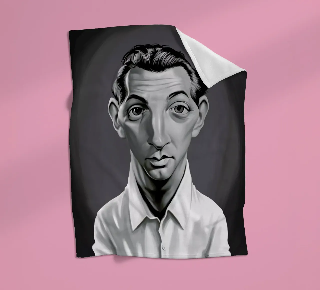 Robert Mitchum coperta in pile da Rob Art | Illustration