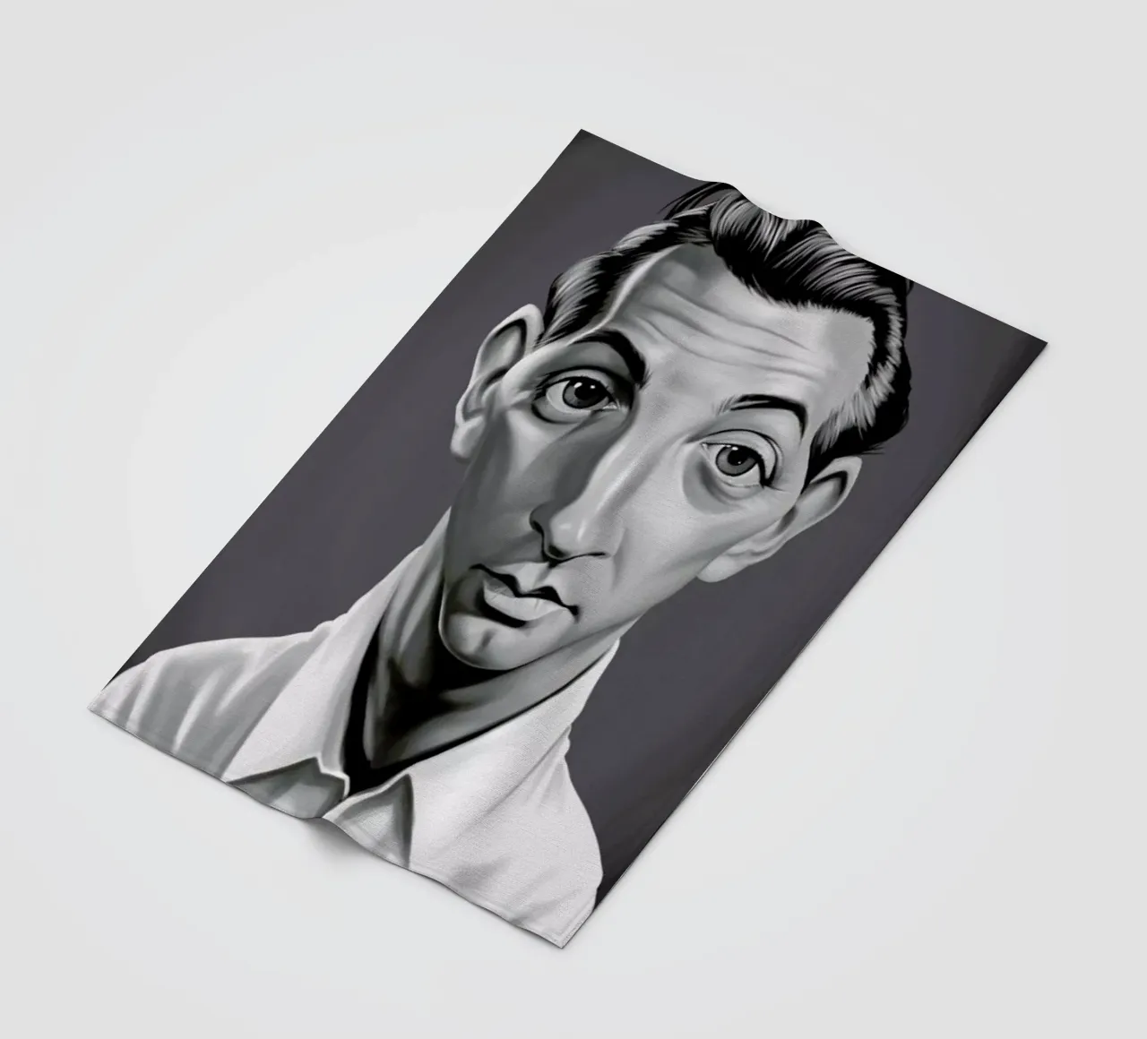 Robert Mitchum coperta in pile da Rob Art | Illustration