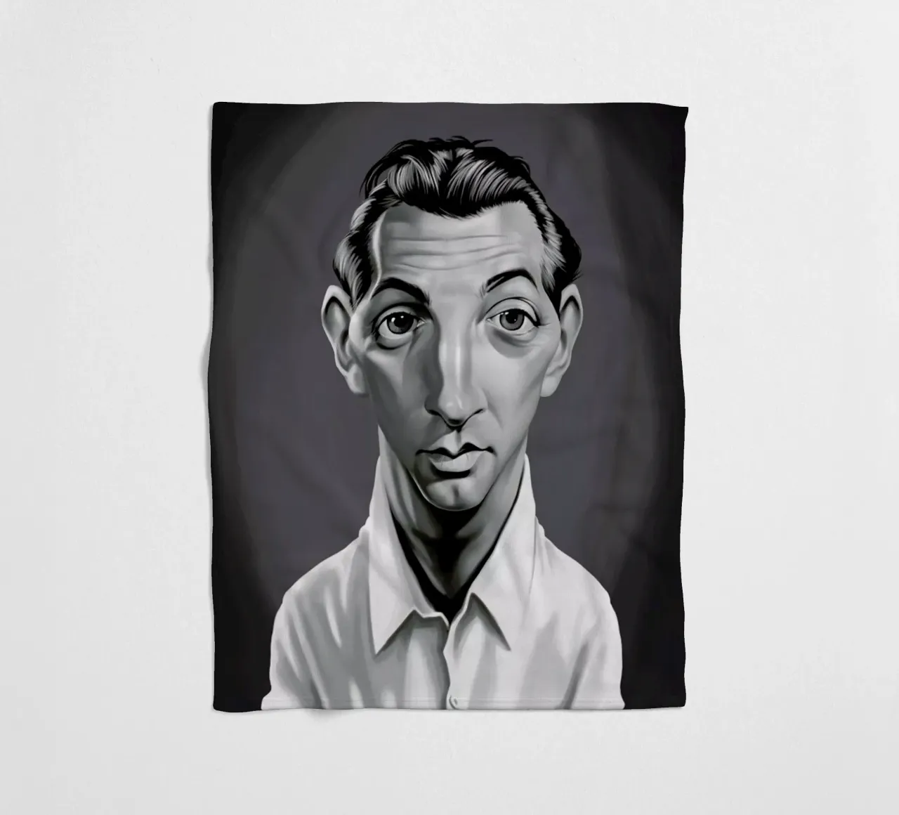 Robert Mitchum coperta in pile da Rob Art | Illustration