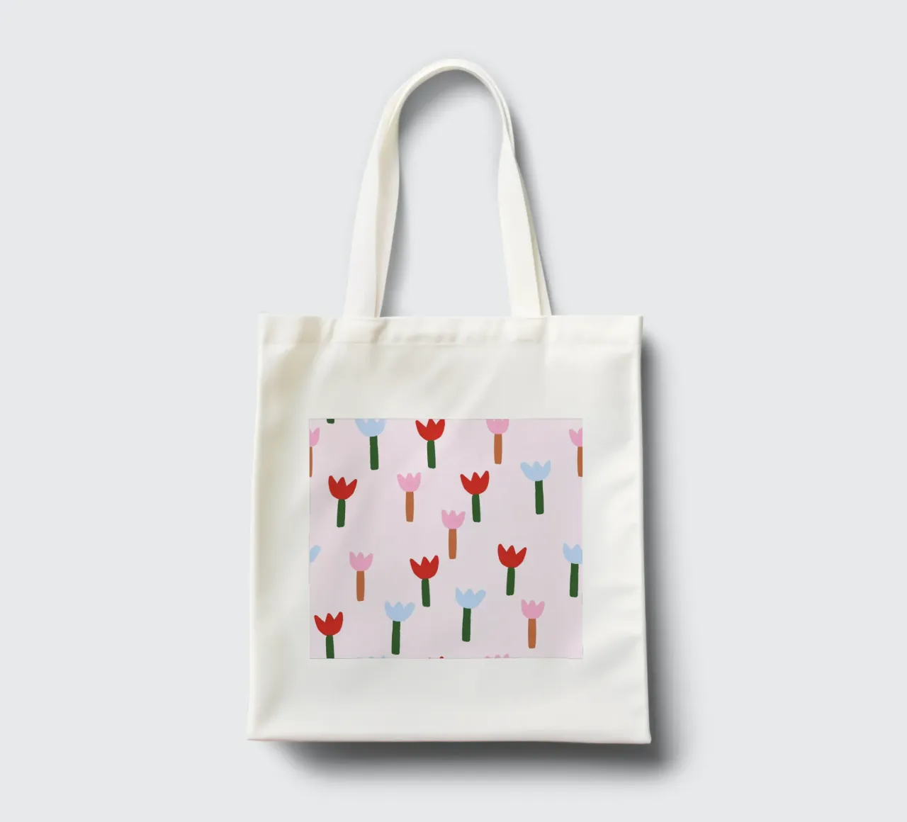 Tulip Blumen Wiese tote bag by Studio ROSAGRAU