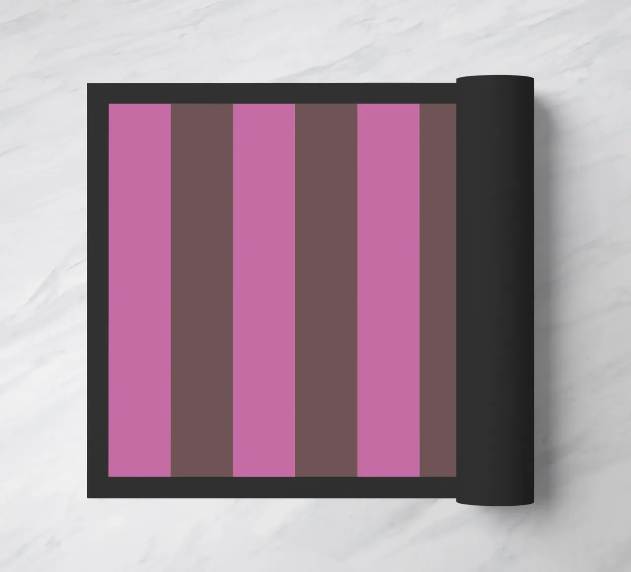 Stripe Collection Brown Berry zerbino da Studio ROSAGRAU