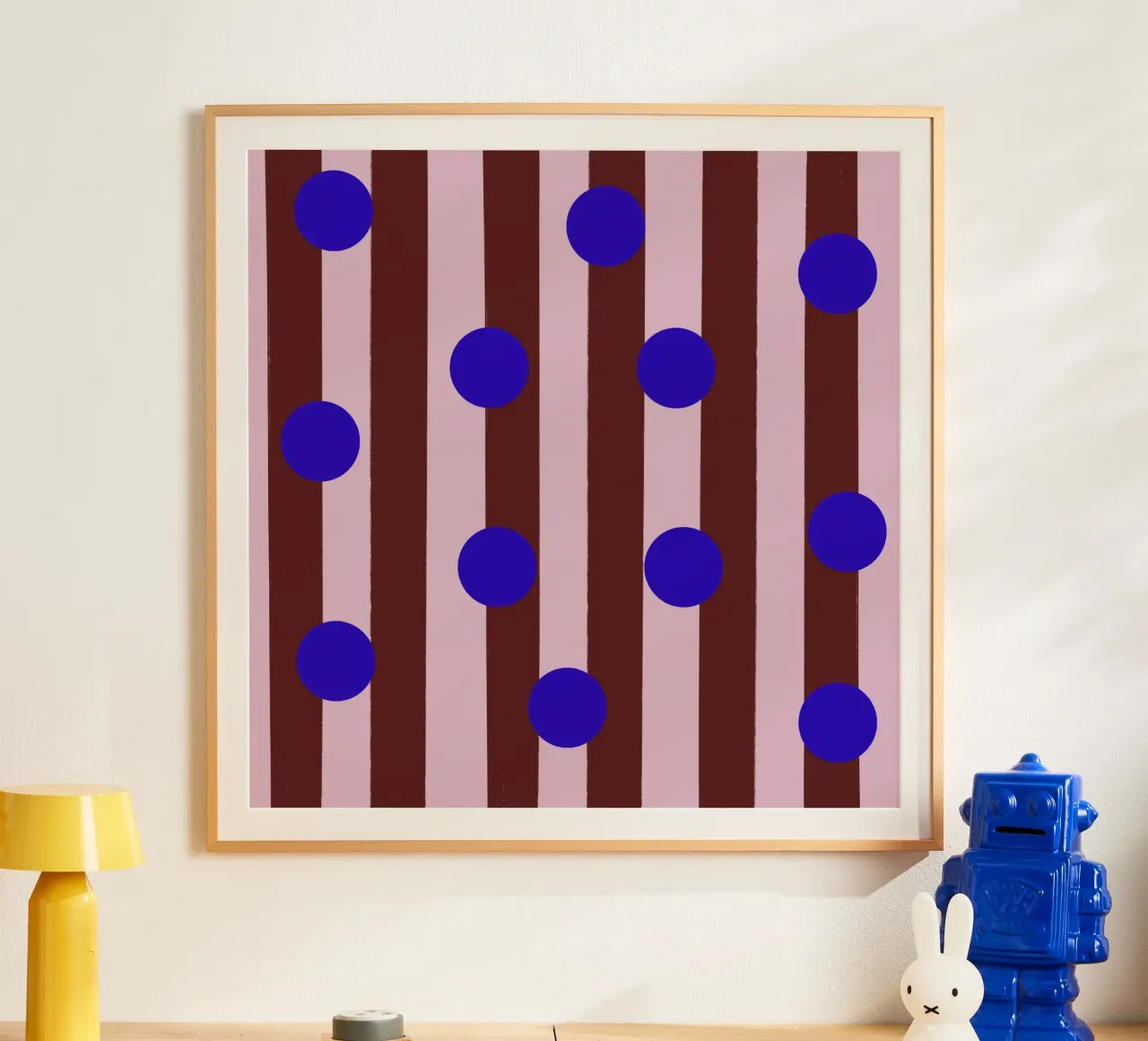Circus Blue Berry Balls hahnemühle by Studio ROSAGRAU