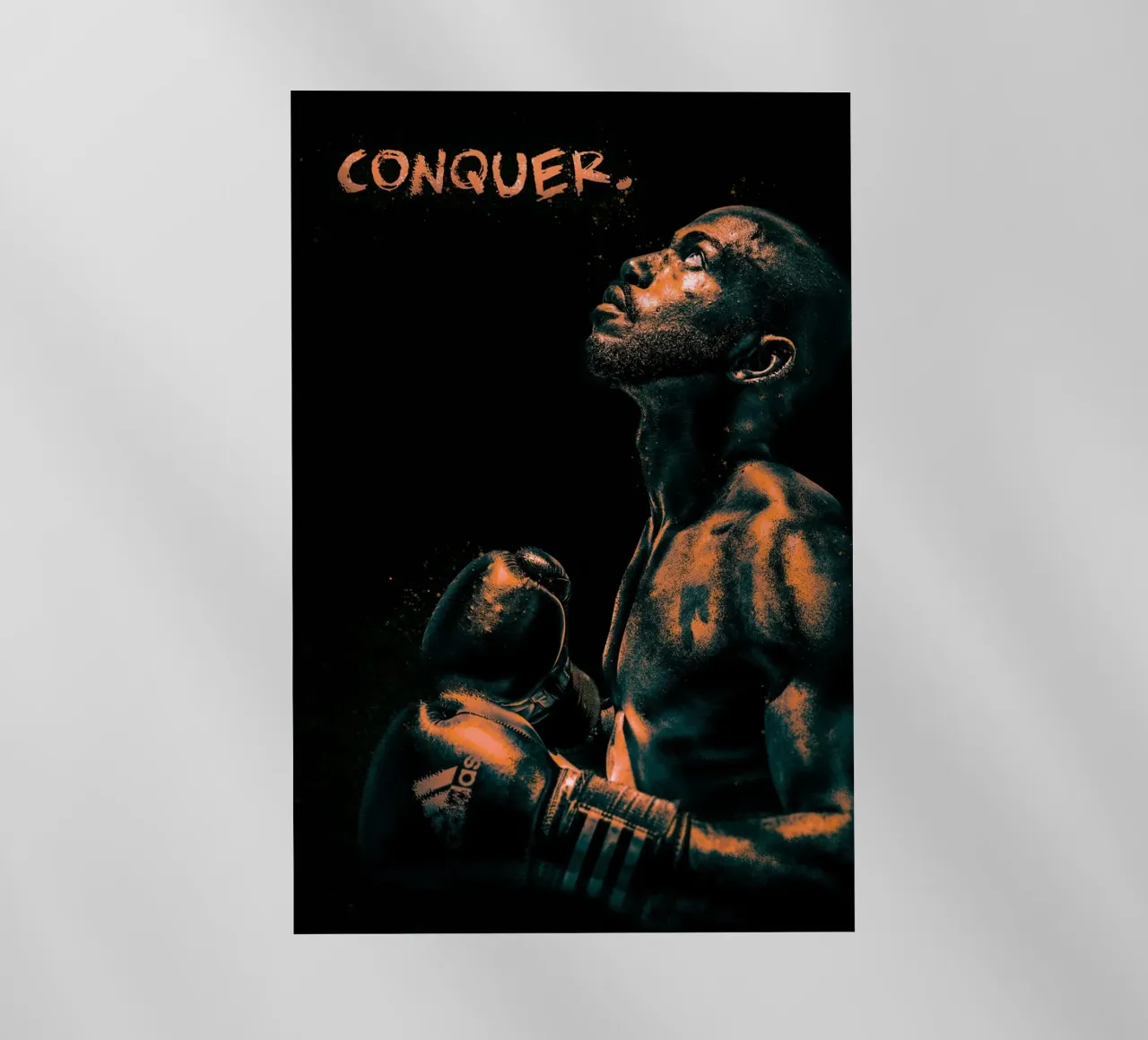 Boxer - conquer. pellicola backlit da athlete.art