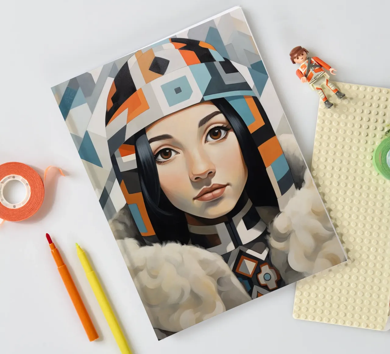 Cubismo Donna inuit diario da Artful Muse