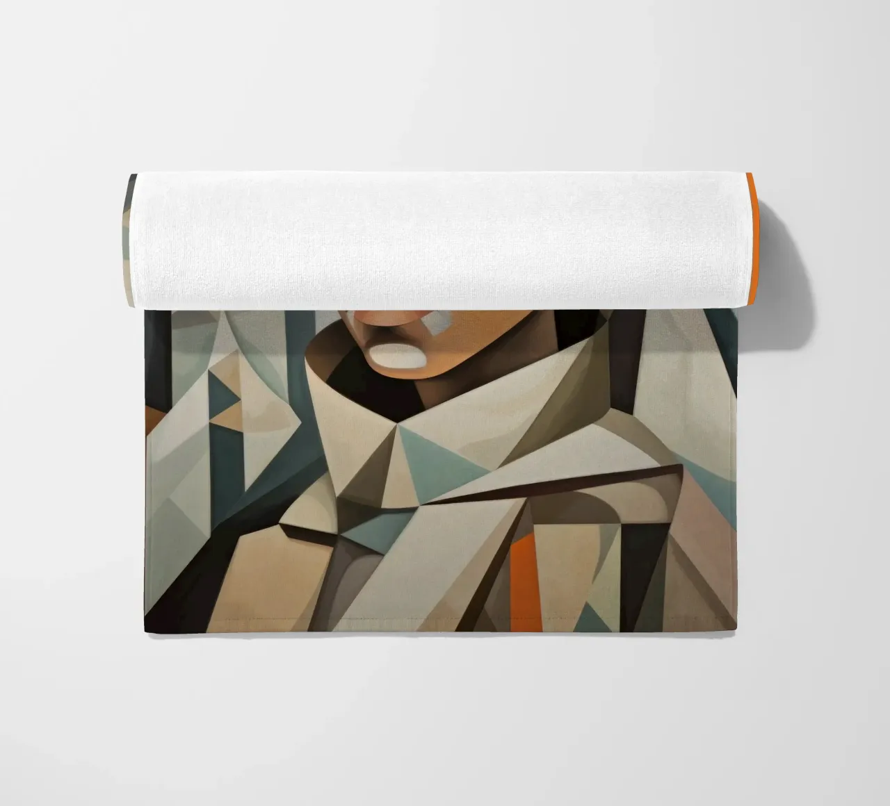 Cubismo Donna inuit telo mare da Artful Muse