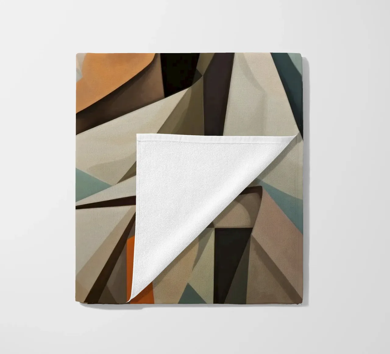 Cubismo Donna inuit telo mare da Artful Muse