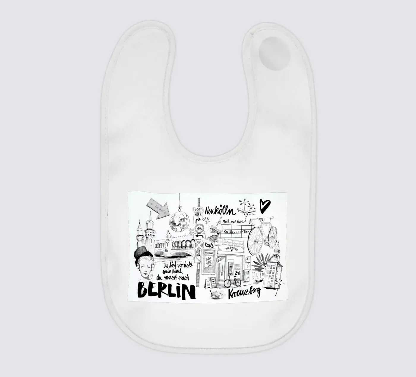 BERLIN 1 bavaglino da Ekaterina Koroleva