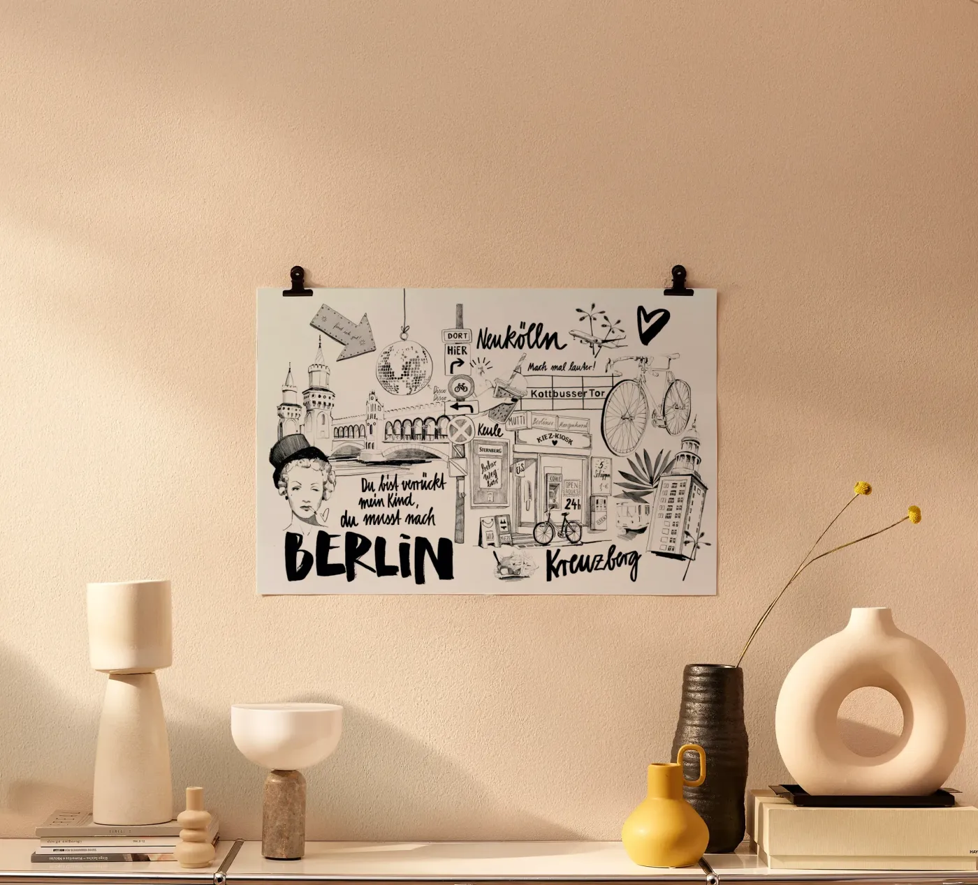 BERLIN 1 poster da Ekaterina Koroleva