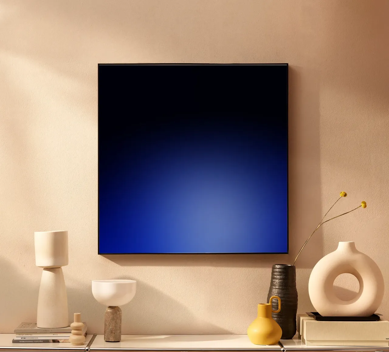 Blau plexiglass da Flo Klein