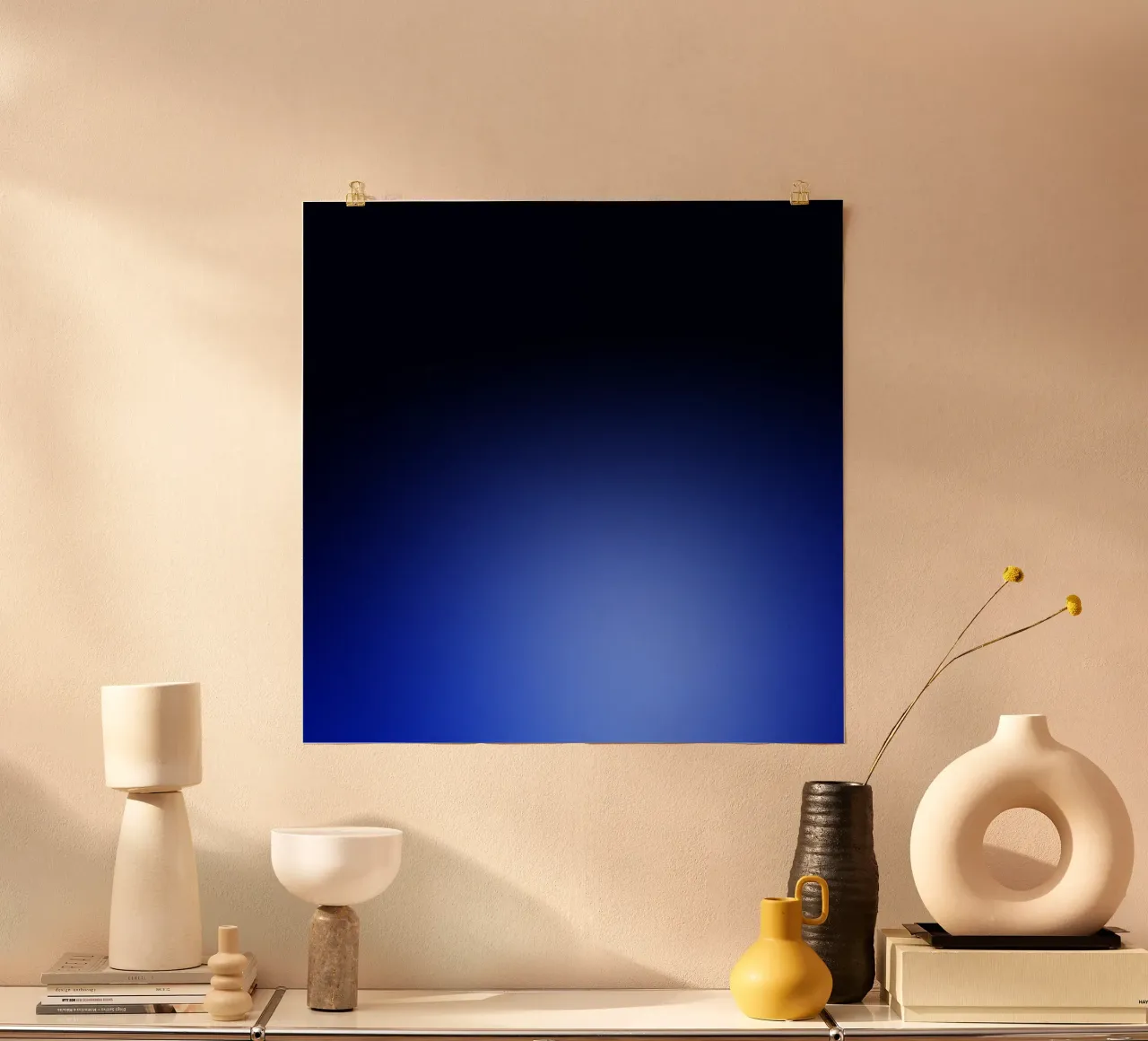 Blau poster da Flo Klein