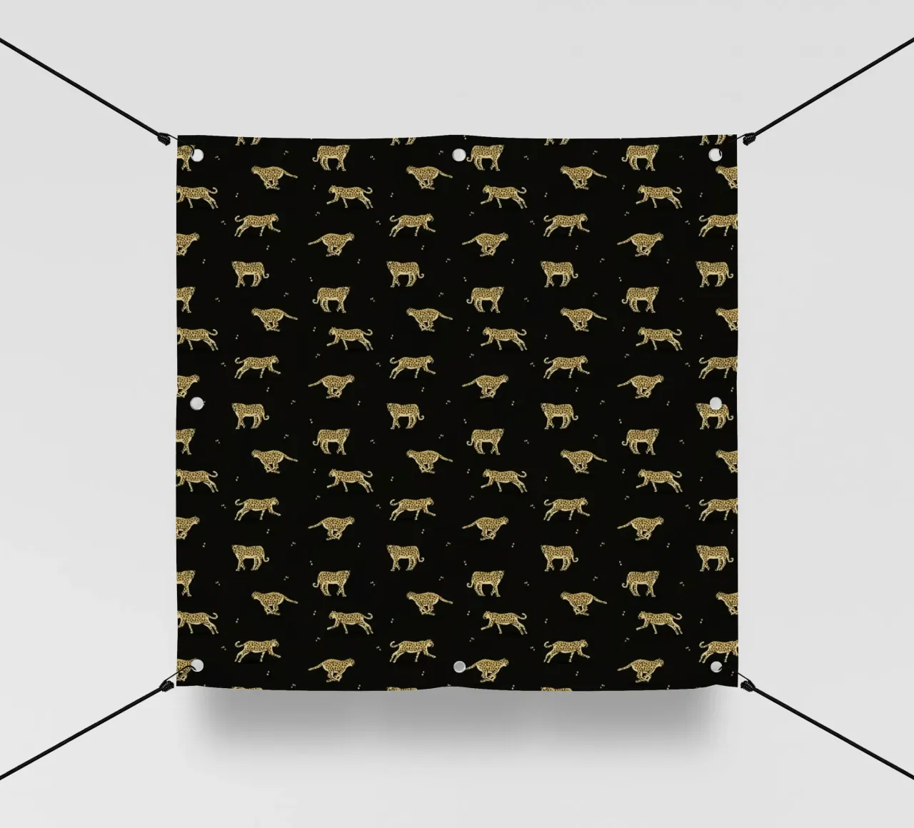 Leopard Pattern pvc cover by Alex Foster