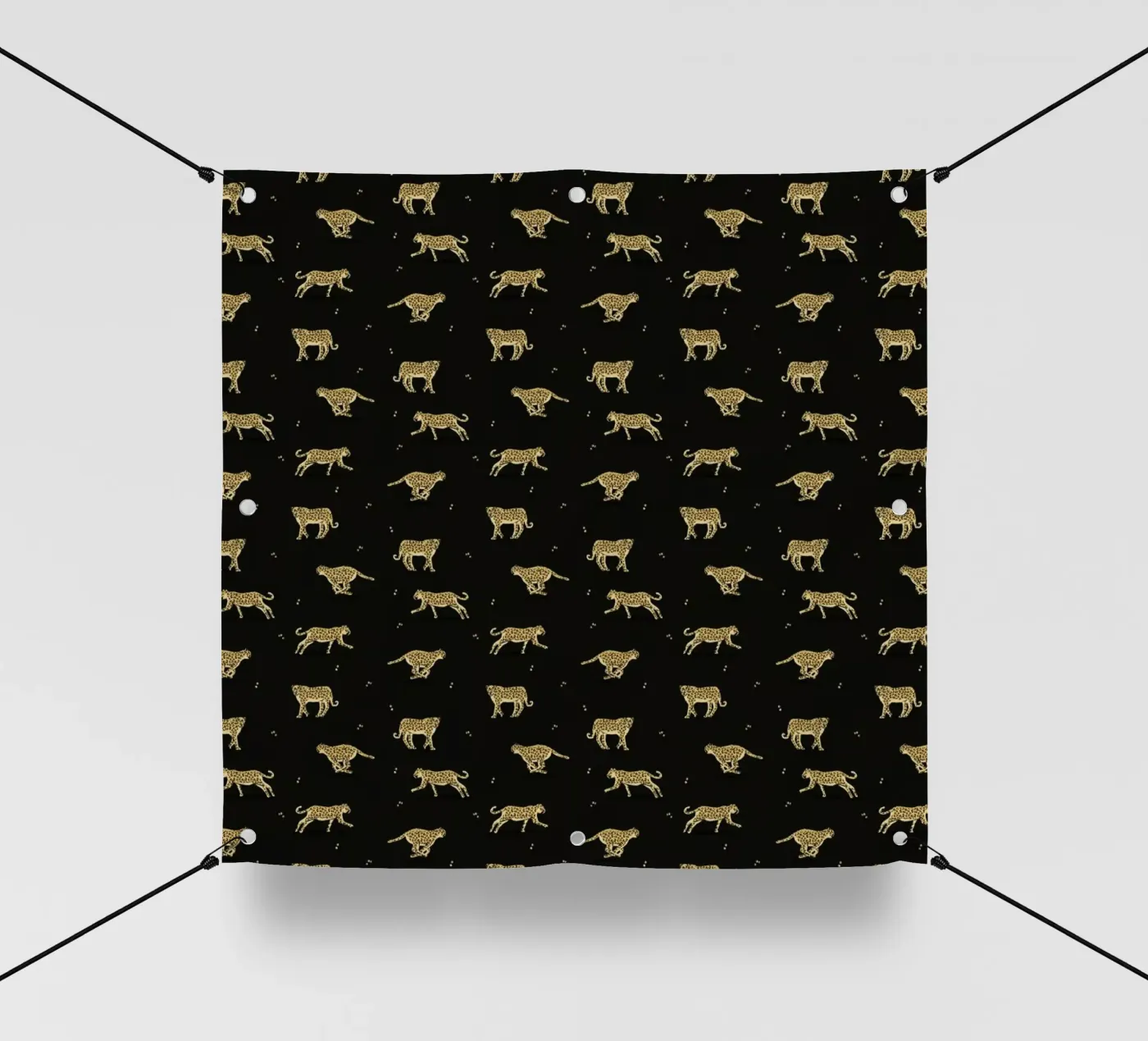 Leopard Pattern pvc cover by Alex Foster
