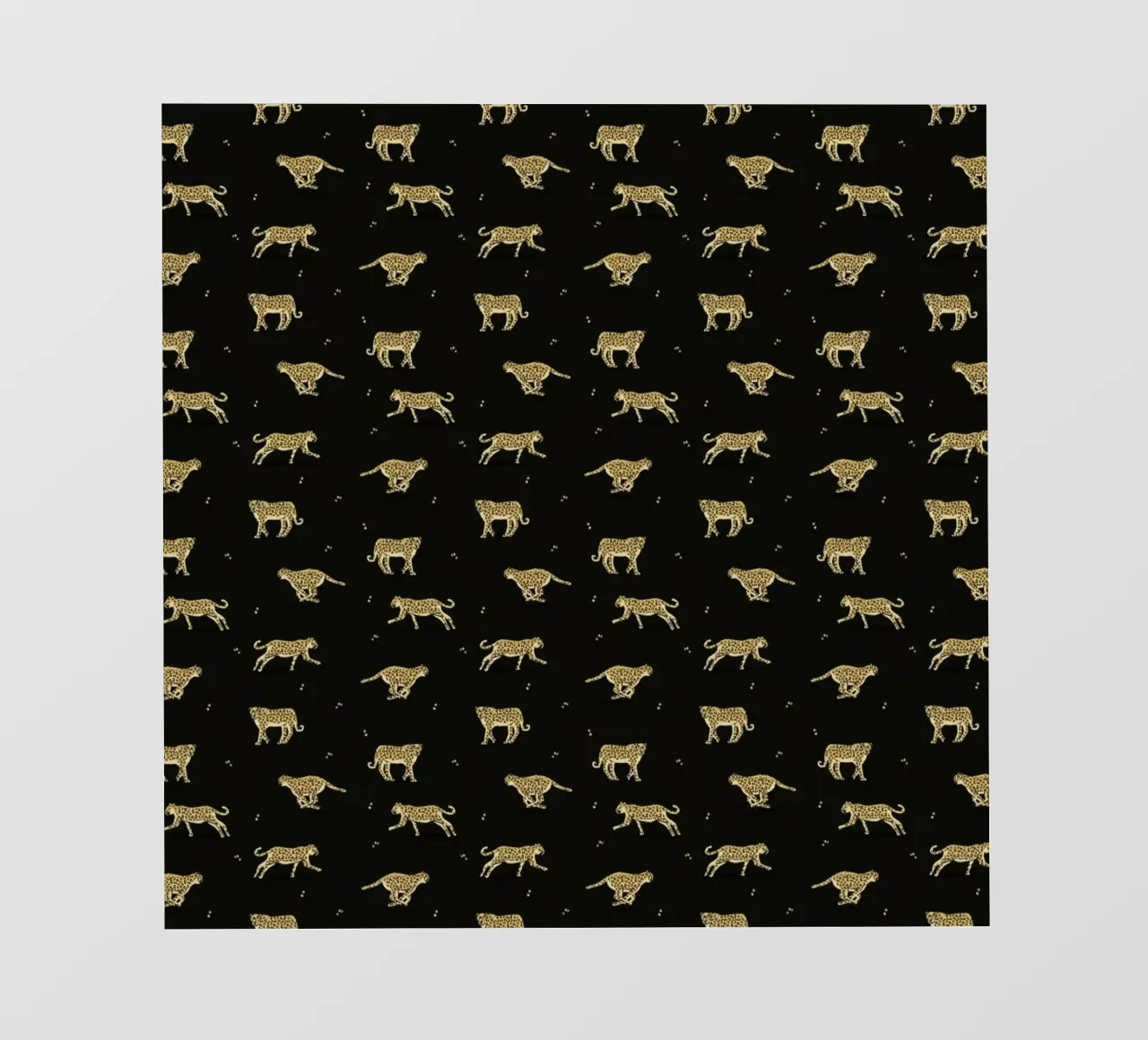 Leopard Pattern pvc cover by Alex Foster