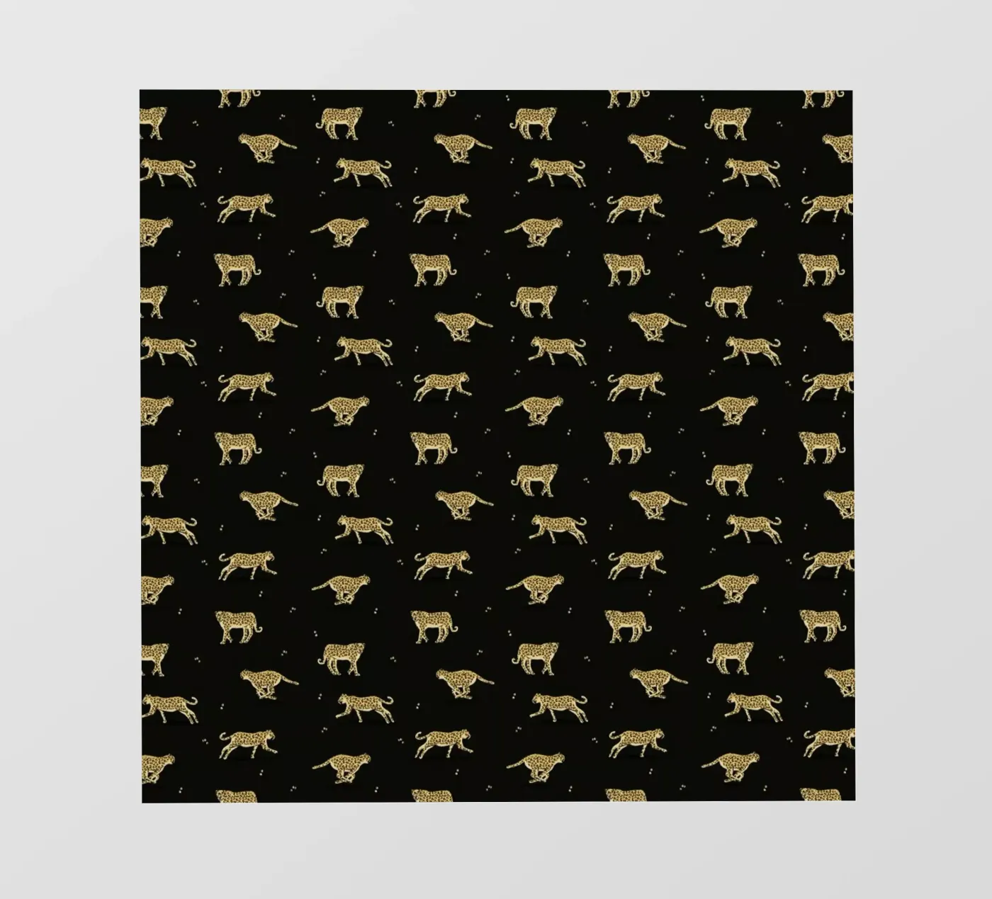 Leopard Pattern pvc cover by Alex Foster