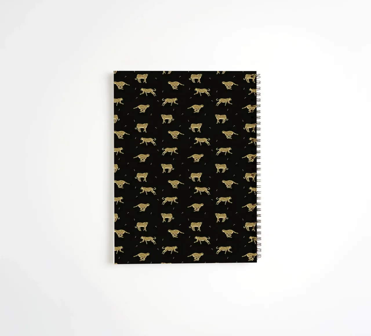 Leopard Pattern spiral notebook by Alex Foster