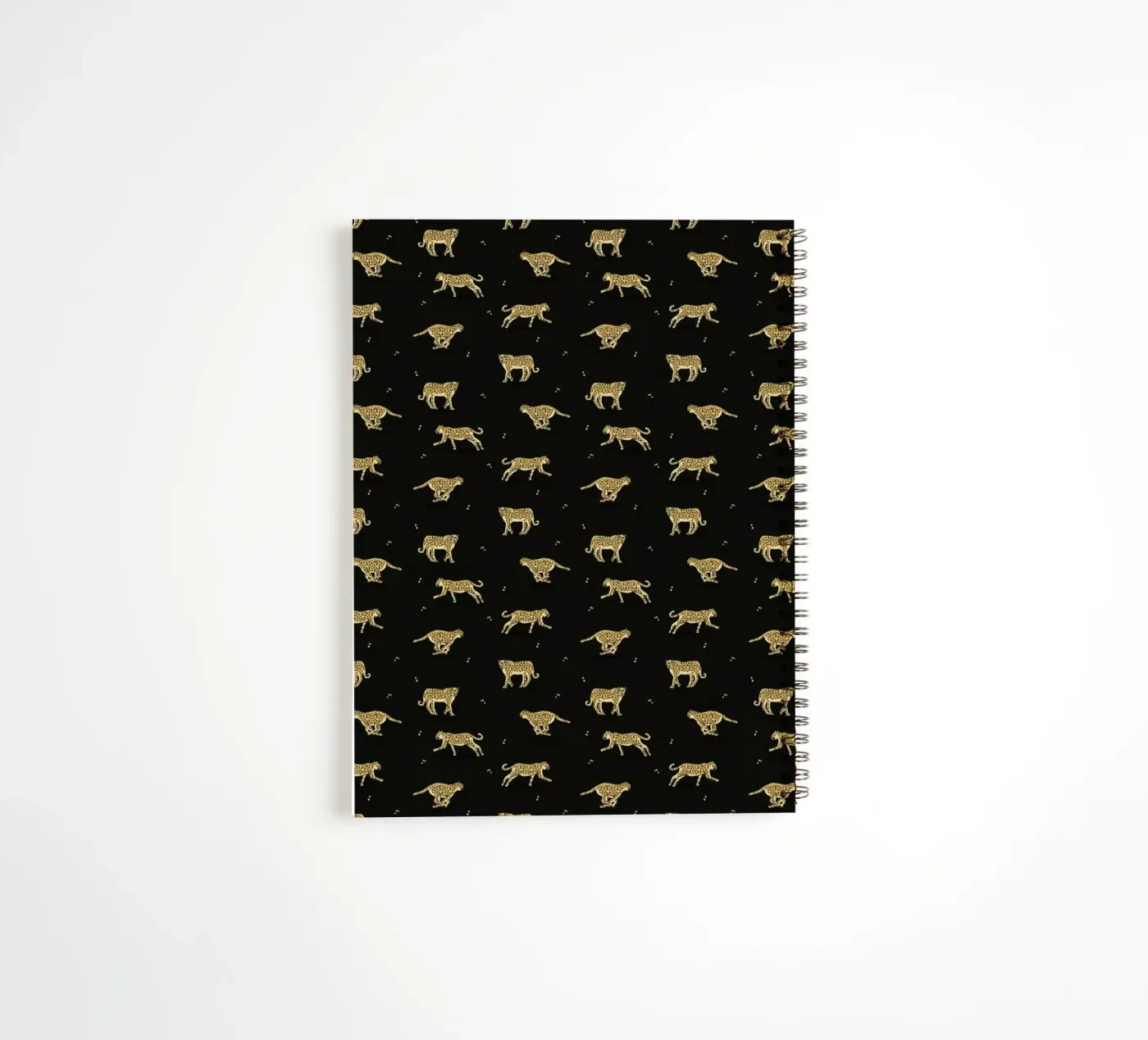 Leopard Pattern spiral notebook by Alex Foster