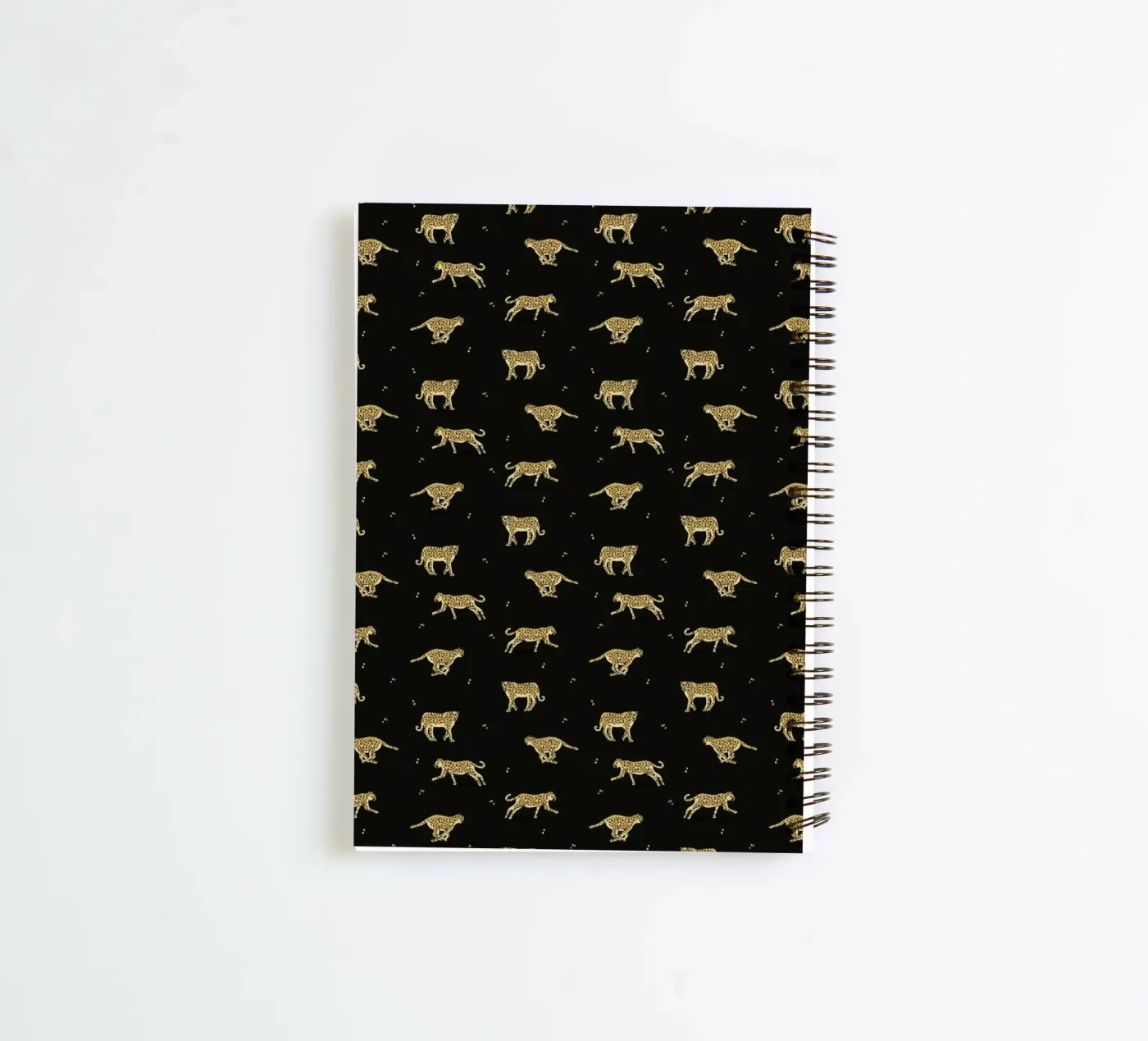 Leopard Pattern spiral notebook by Alex Foster