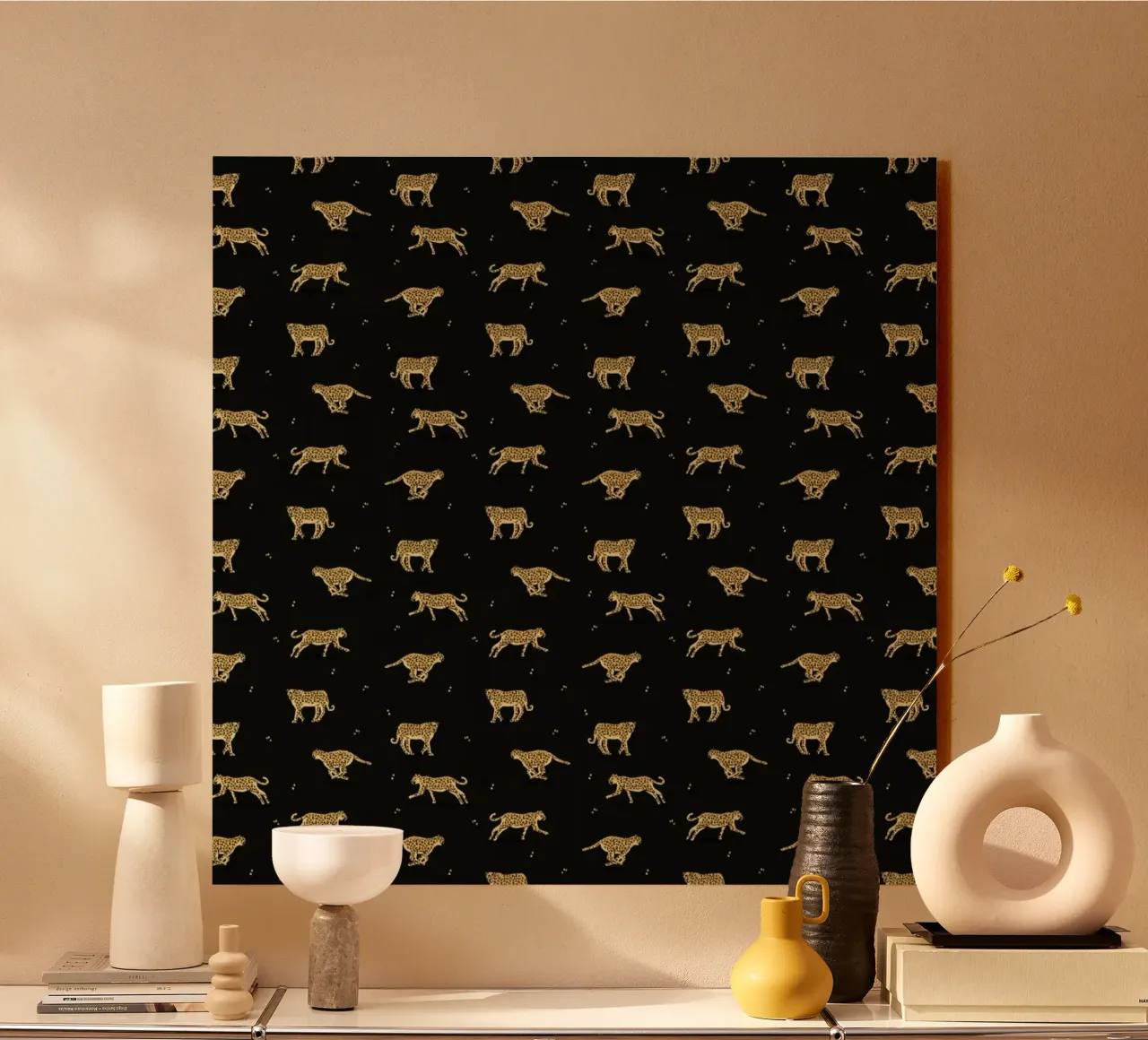Leopard Pattern forex plate by Alex Foster