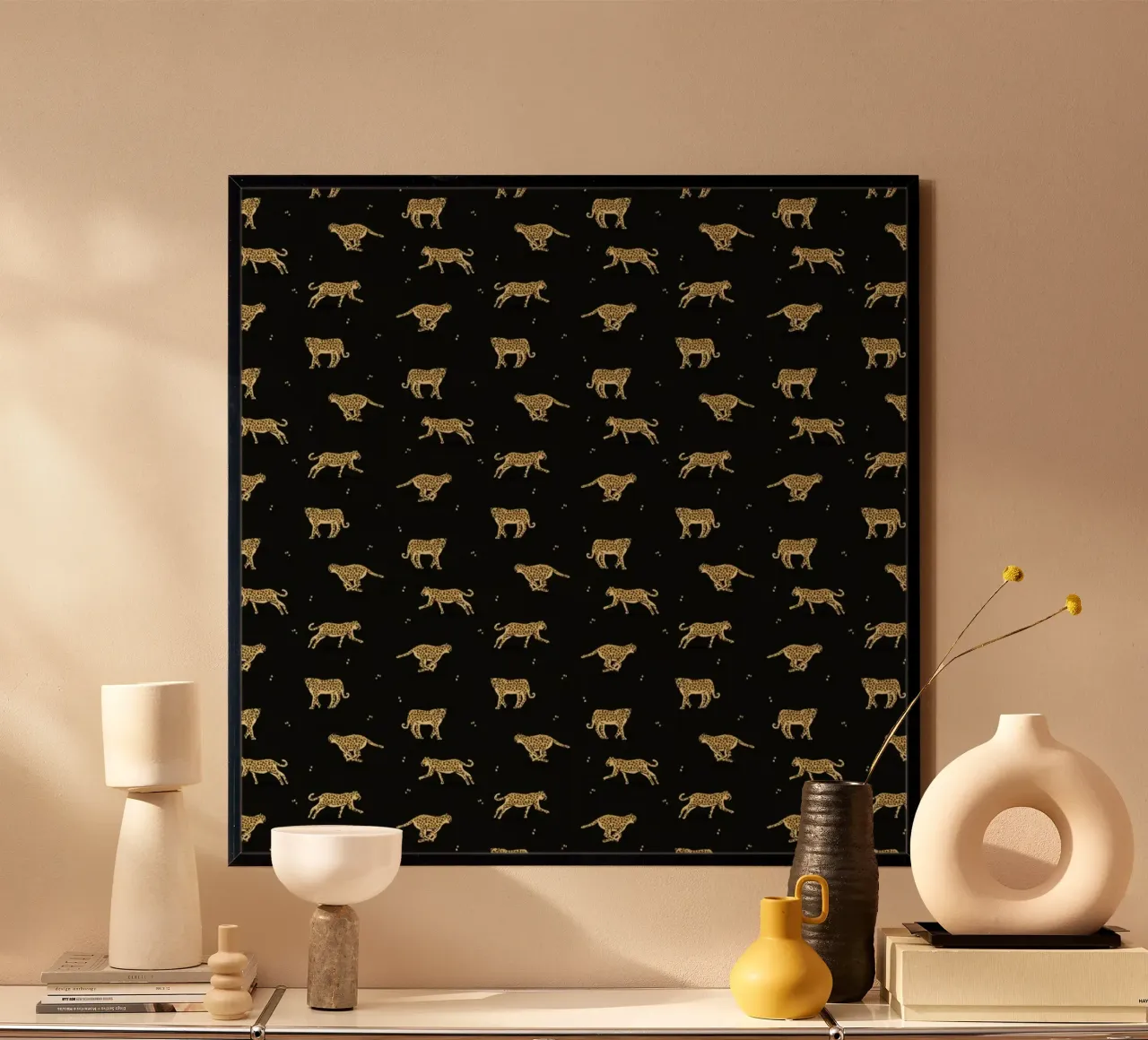 Leopard Pattern poster by Alex Foster