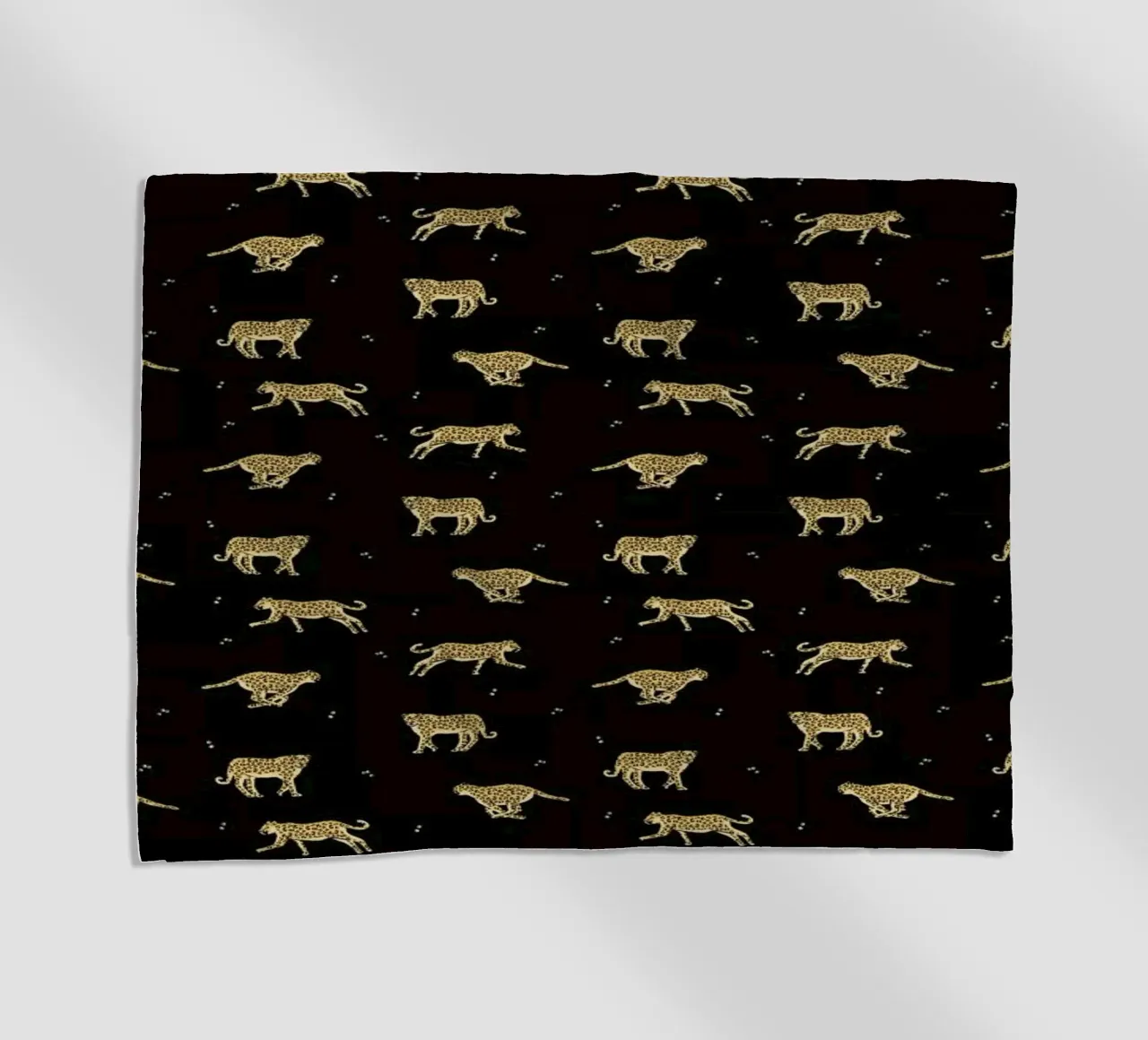 Leopard Pattern beach towel by Alex Foster