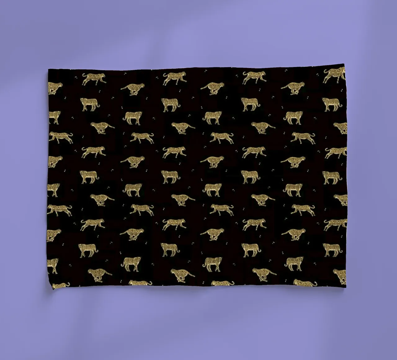 Leopard Pattern tea towel by Alex Foster