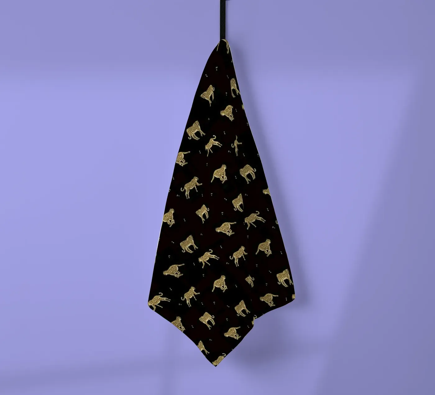 Leopard Pattern Geschirrtuch von Alex Foster