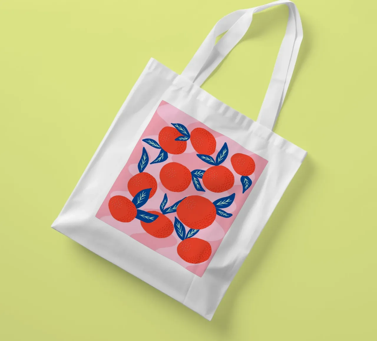 Mandarini colorati borsa in juta da Wackapacka
