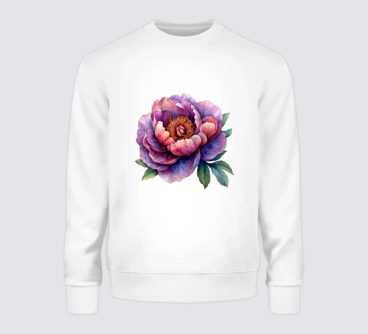 Fiore di peonia felpa da Bold Blooms