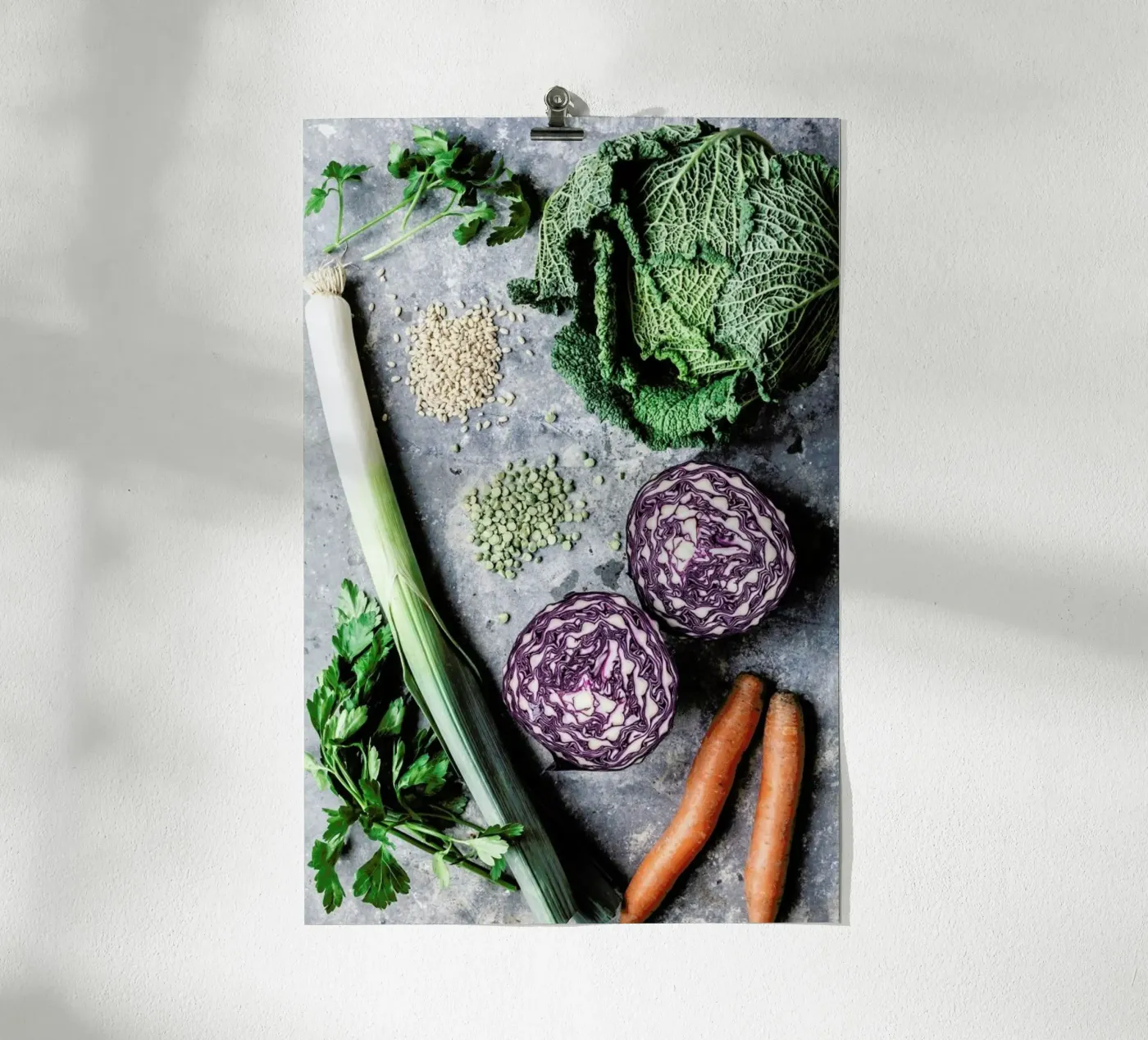 Marktgemüse poster by Eat this