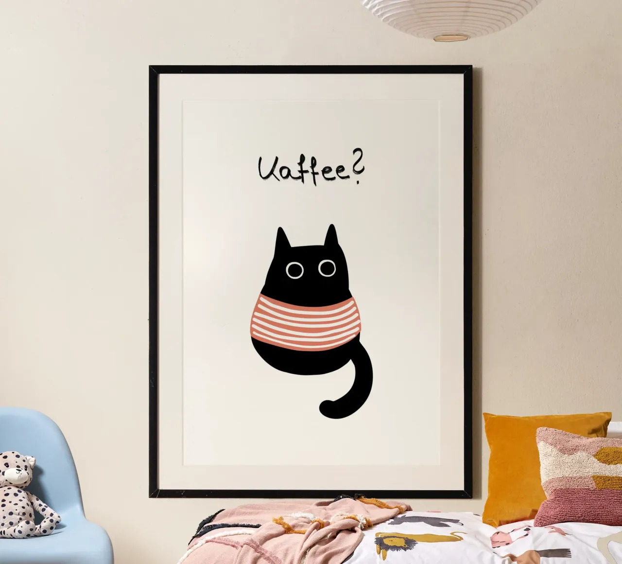 Kaffee - Katze poster da BAINAI KAWAII