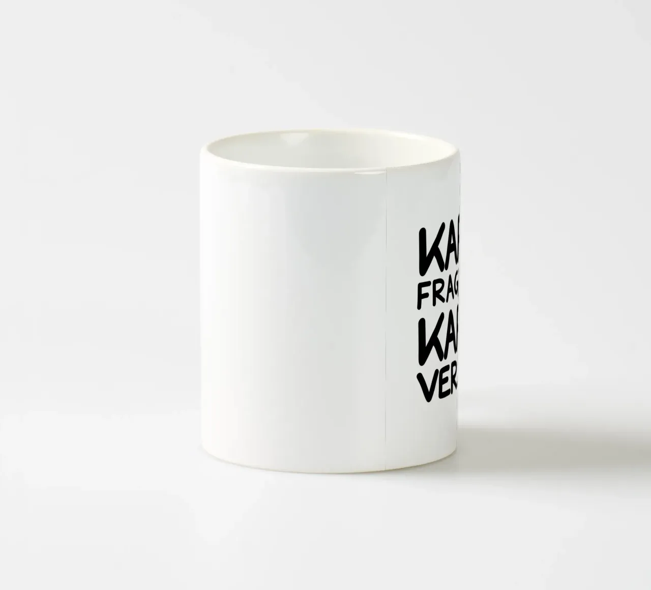 Kaffee versteht tazza in ceramica da BAINAI QUOTES