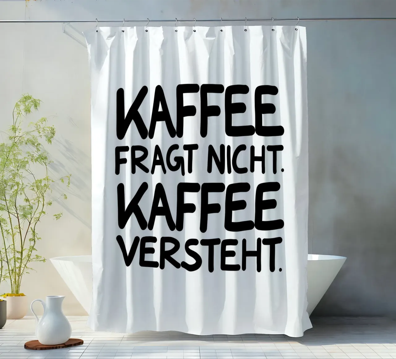 Kaffee versteht tenda da doccia da BAINAI QUOTES
