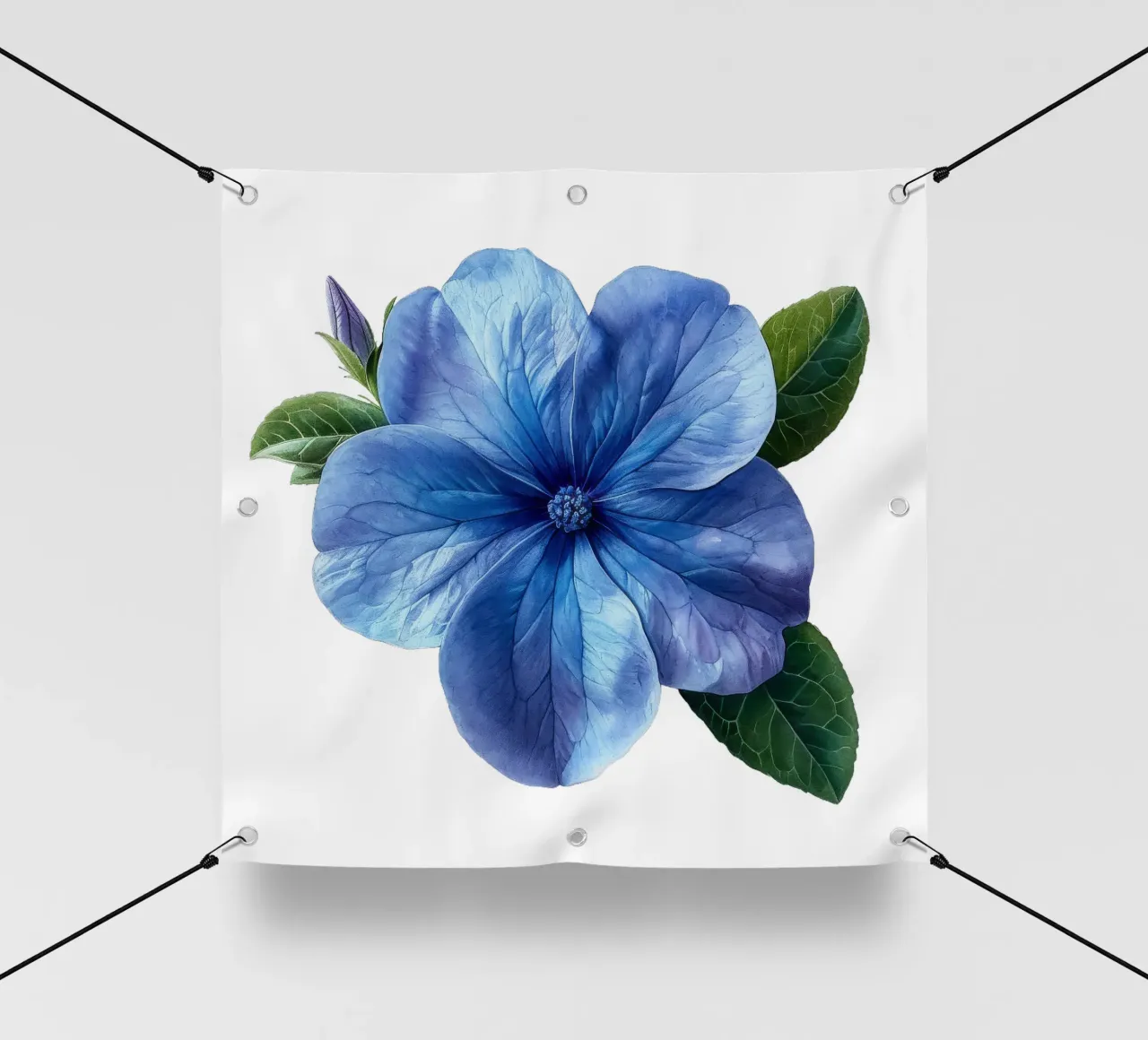 Fiore di pervinca telo in pvc da Bold Blooms
