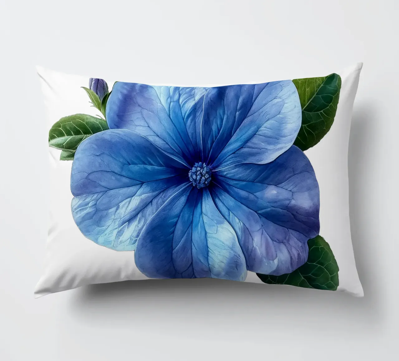 Fiore di pervinca cuscino da Bold Blooms