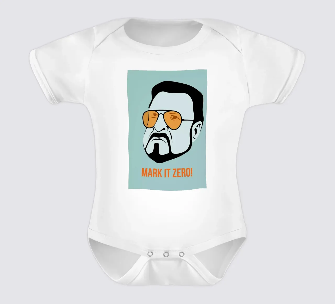 Mark it Zero Poster 1 body neonato maniche corte da Naxart
