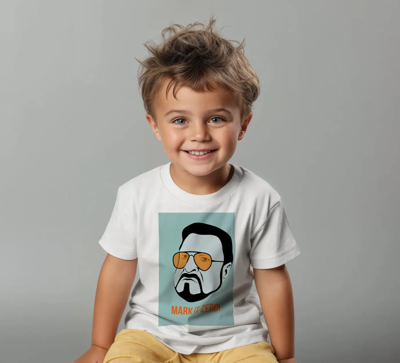 Mark it Zero Poster 1 t-shirt bambini da Naxart
