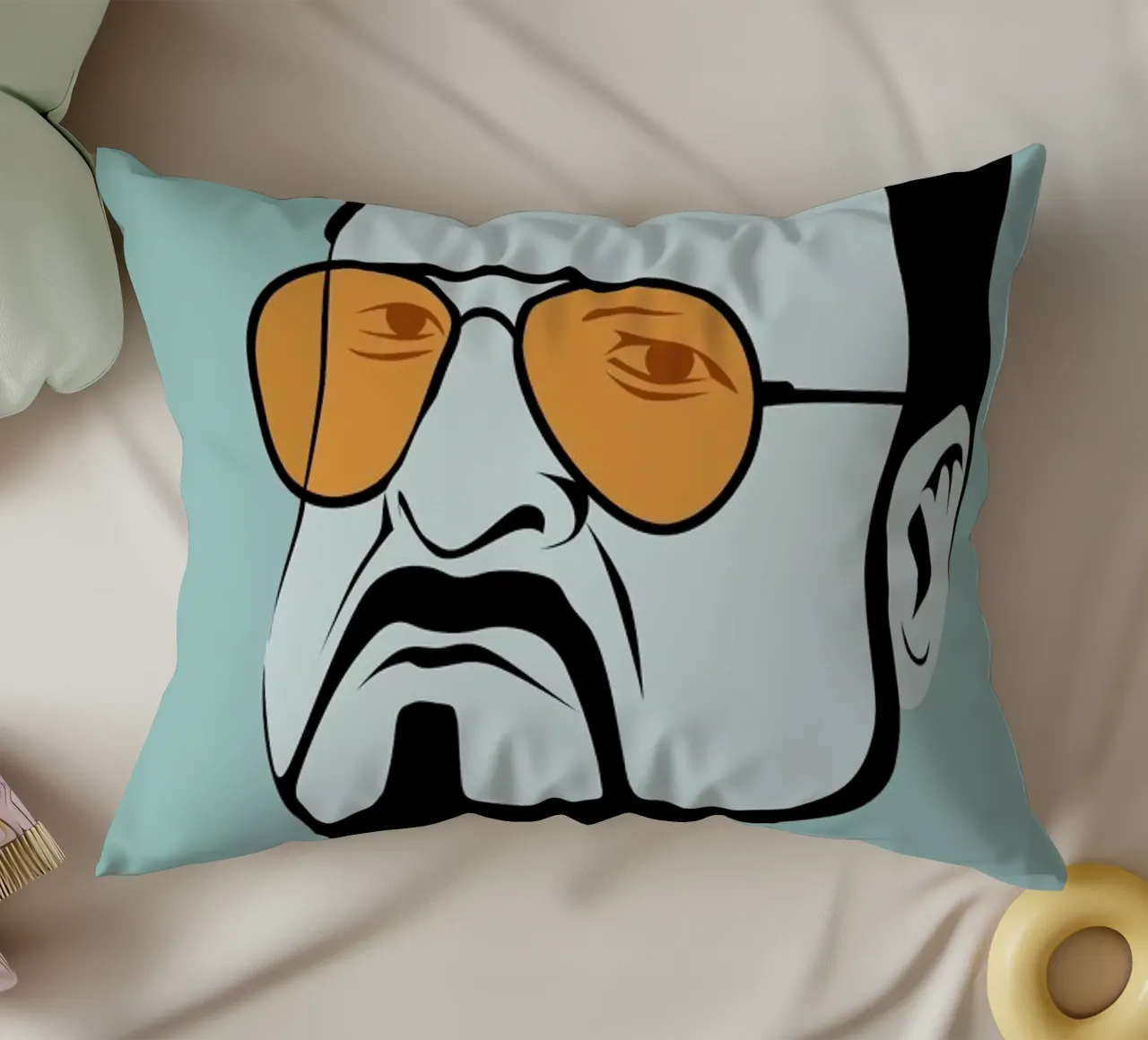 Mark it Zero Poster 1 cuscino da Naxart