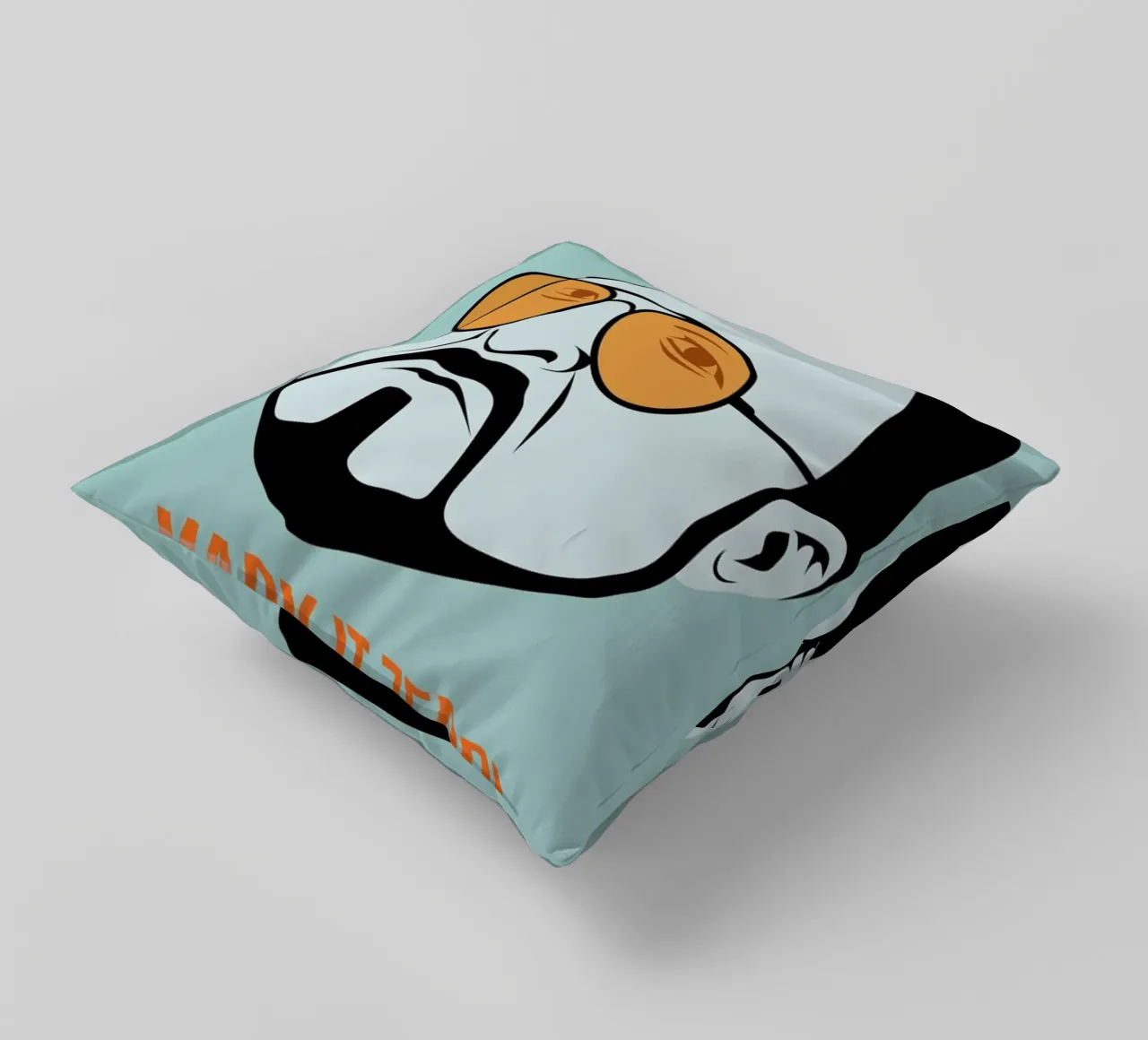 Mark it Zero Poster 1 cuscino da Naxart