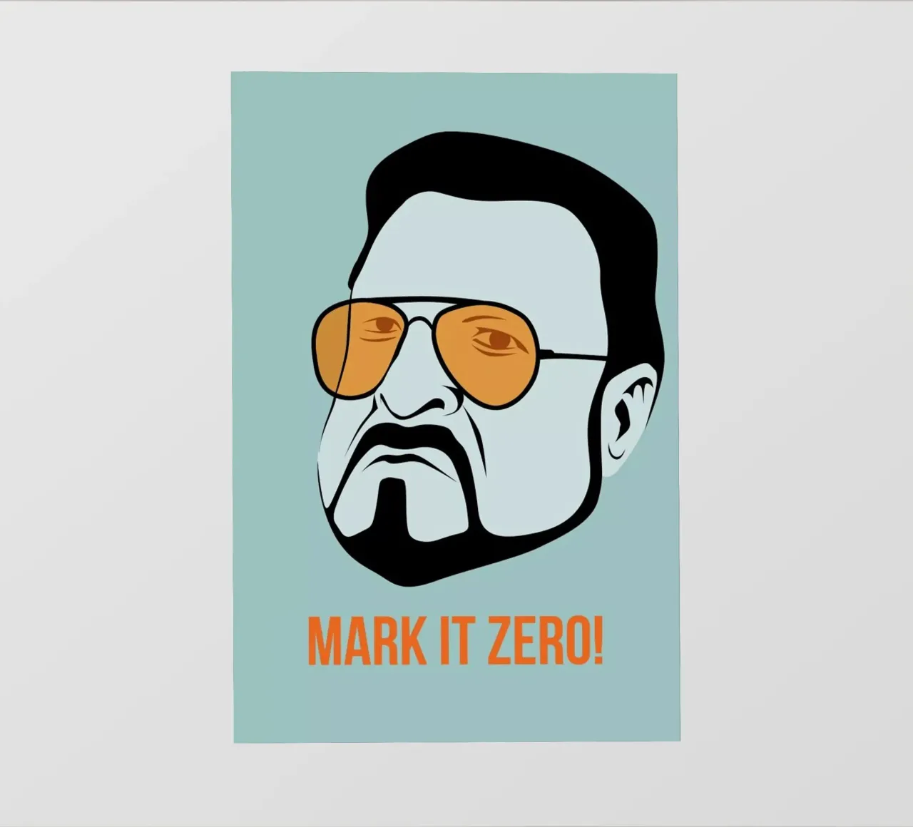 Mark it Zero Poster 1 pellicola backlit da Naxart