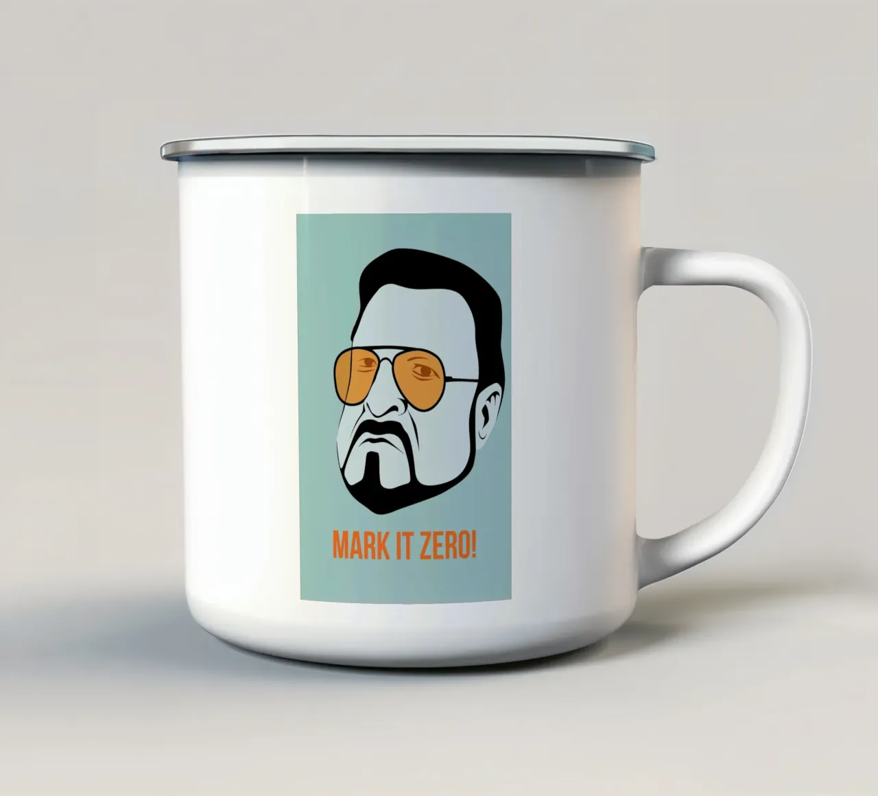 Mark it Zero Poster 1 tazza in smalto da Naxart